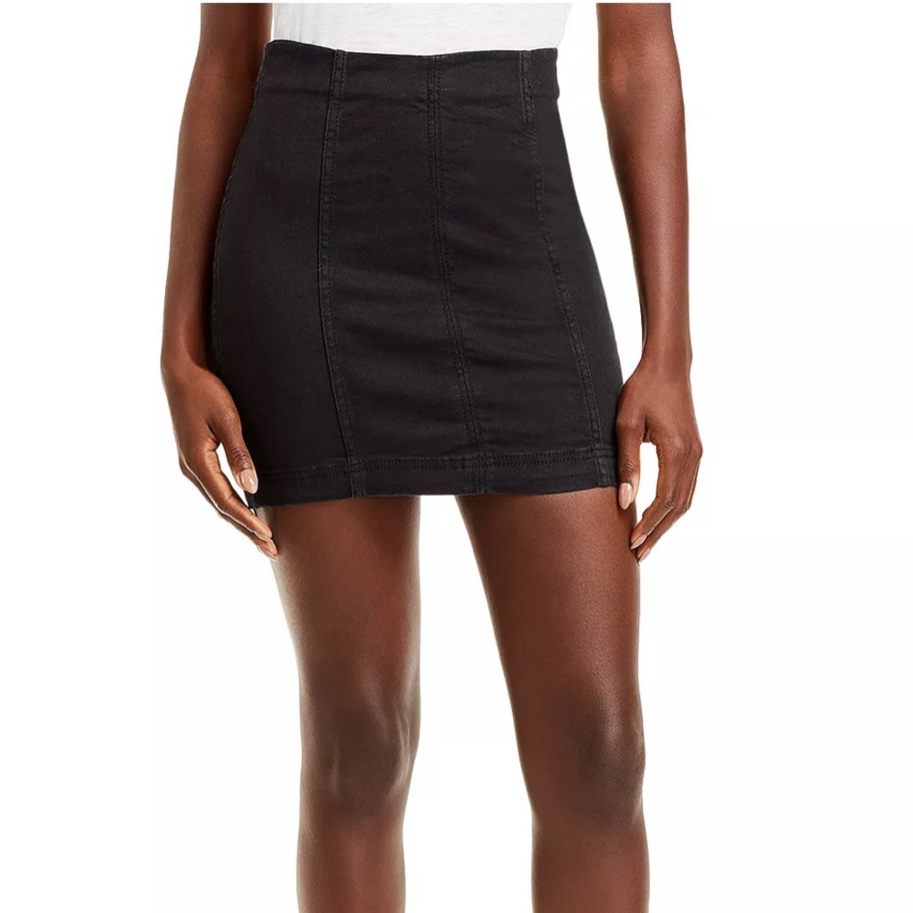 Free People Denim Skirt